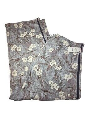 NWT Target Women's Tree Camo Fleece Wide Leg Graphic Pull-On Pants Cozy XXL